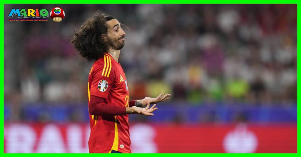 Angkat Trofi Euro Bersama Spanyol, Marc Cucurella Balas dengan Elegan Nyinyiran Legenda Timnas Inggris