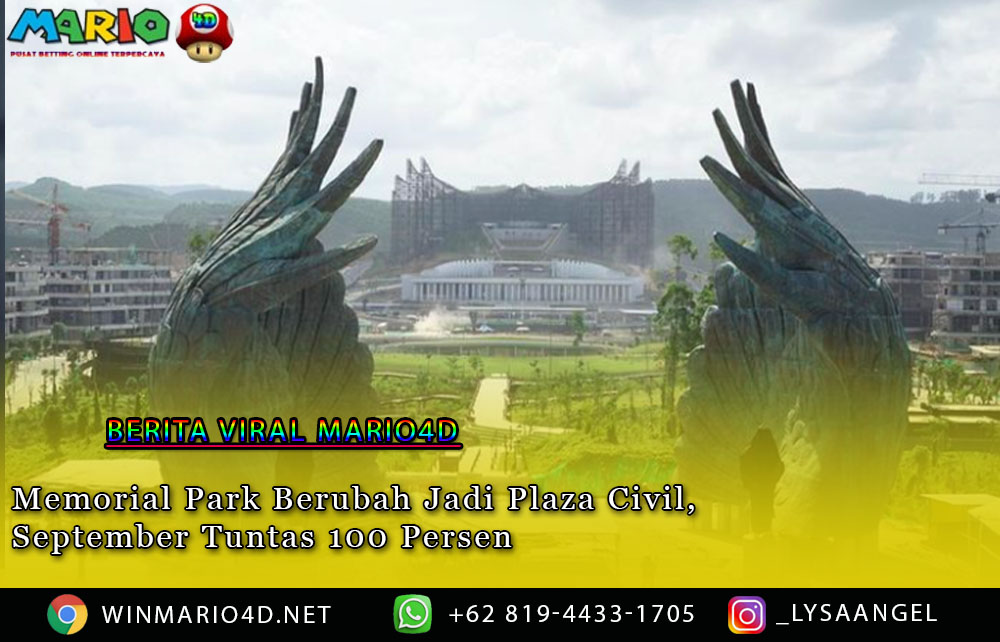 Memorial Park Berubah Jadi Plaza Civil, September Tuntas 100 Persen