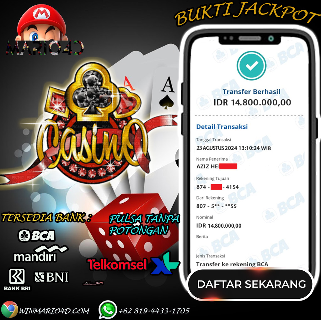 BUKTI KEMENANGAN BESAR MEMBER MAIN DI LIVE CASINO TGL 23 AGUSTUS 2024