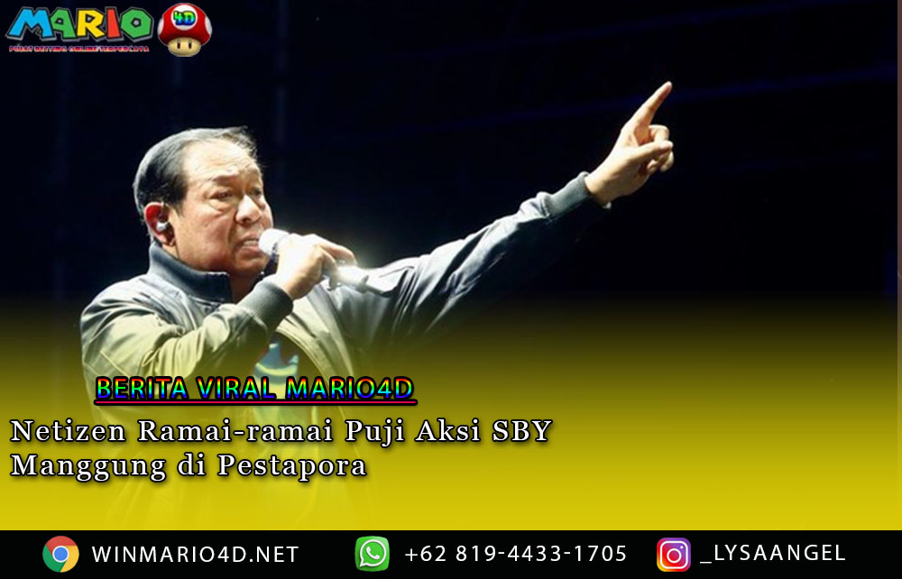 Netizen Ramai-ramai Puji Aksi SBY Manggung di Pestapora