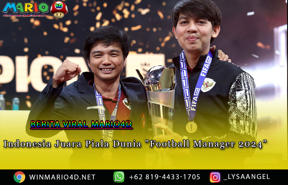 Indonesia Juara Piala Dunia "Football Manager 2024"