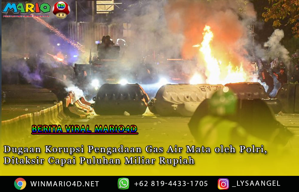 Dugaan Korupsi Pengadaan Gas Air Mata oleh Polri, Ditaksir Capai Puluhan Miliar Rupiah