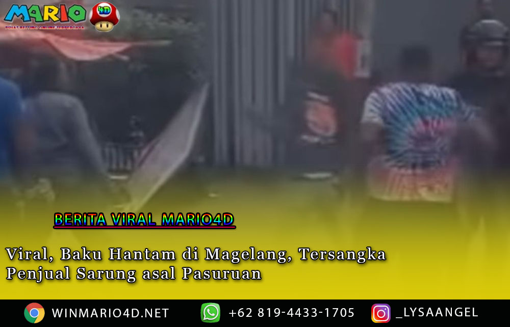 Viral, Baku Hantam di Magelang, Tersangka Penjual Sarung asal Pasuruan