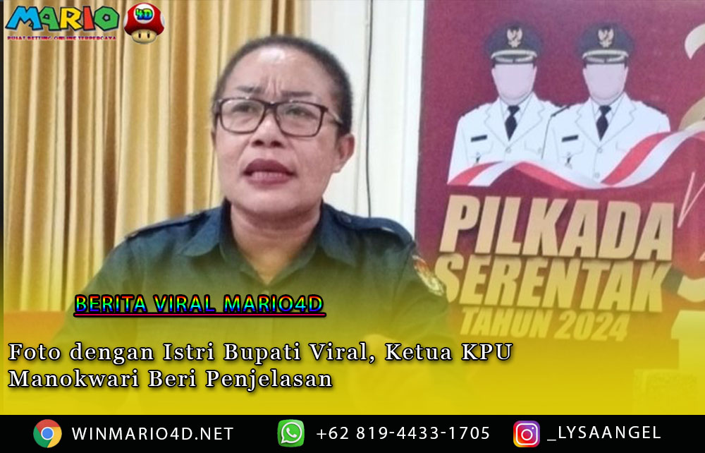 Foto dengan Istri Bupati Viral, Ketua KPU Manokwari Beri Penjelasan