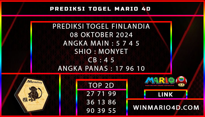 PREDIKSI TOGEL FINLANDIA 08 OKTOBER 2024